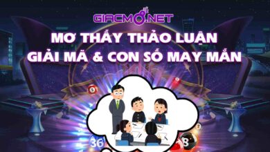 Nằm mơ thấy thảo luận đánh con gì?