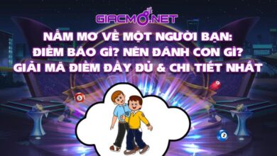 Nằm mơ thấy Một Người Bạn có điềm báo gì? Là điềm báo tốt hay xấu, nên đánh con gì? Hãy cùng tham khảo bài viết dưới đây để tìm ra