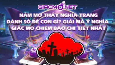 Nằm mơ thấy nghĩa trang đánh con gì?