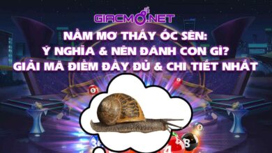 Nằm mơ thấy ốc sên đánh con gì?