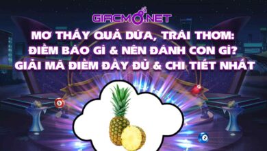 Nằm mơ thấy quả dứa đánh con gì?