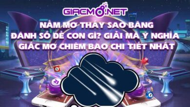 Nằm mơ thấy sao băng đánh con gì?