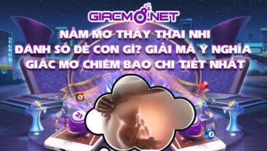 Nằm mơ thấy thai nhi đánh con gì?