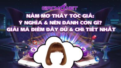 Nằm mơ thấy tóc giả đánh con gì?